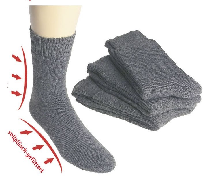 Vollplüschsocken