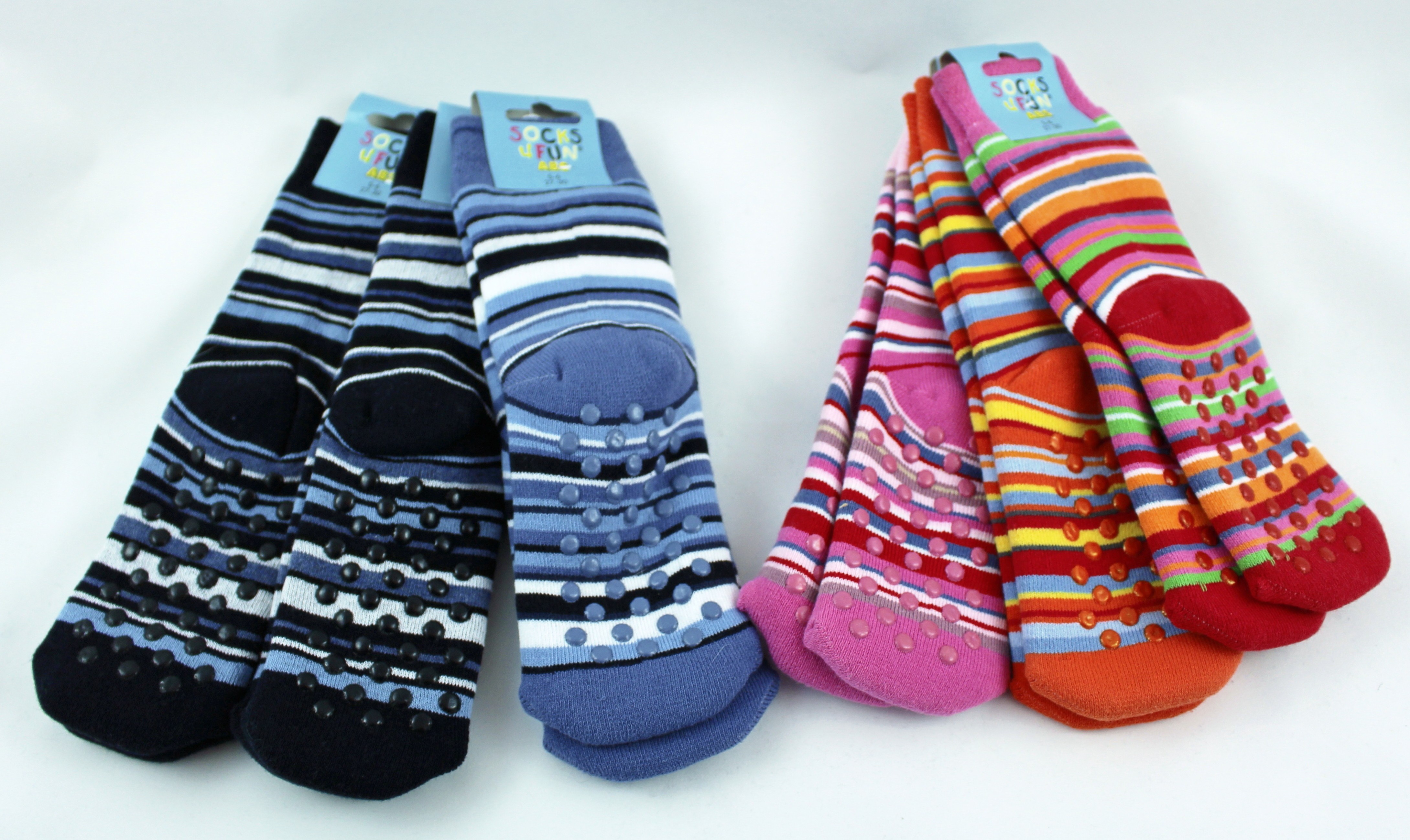 Kindersocken ,,Rutschfest" (3er Pack)