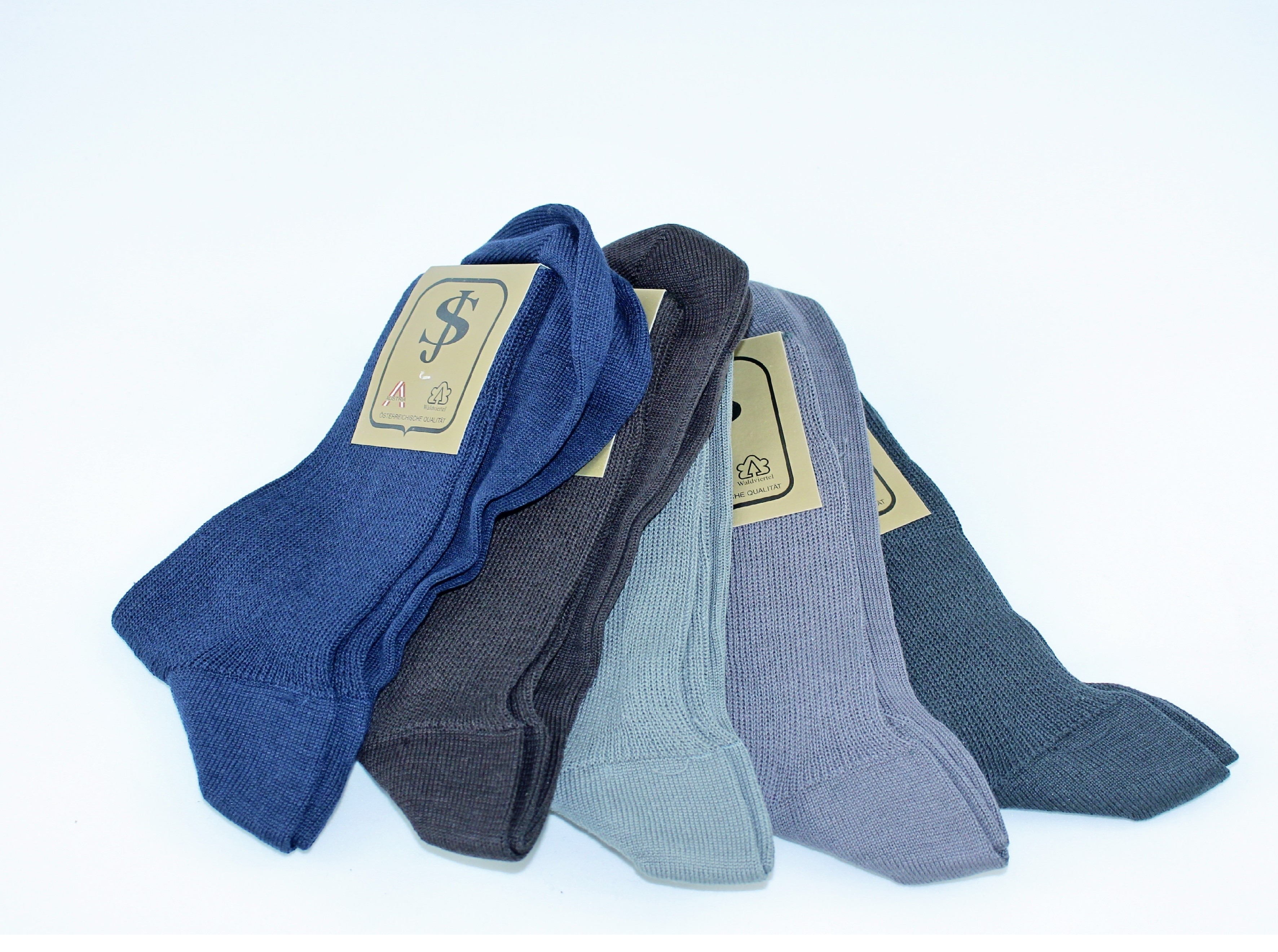 Zwirnsocken (5er Pack)