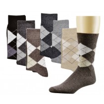 Herresocken "Karo" (3er Pack)