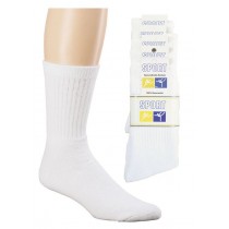 Tennissocken weiss (5er Pack)