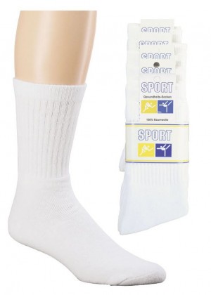 Tennissocken weiss (5er Pack)